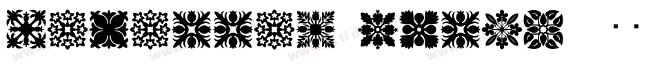 Hawaiian Quilt2字体转换
